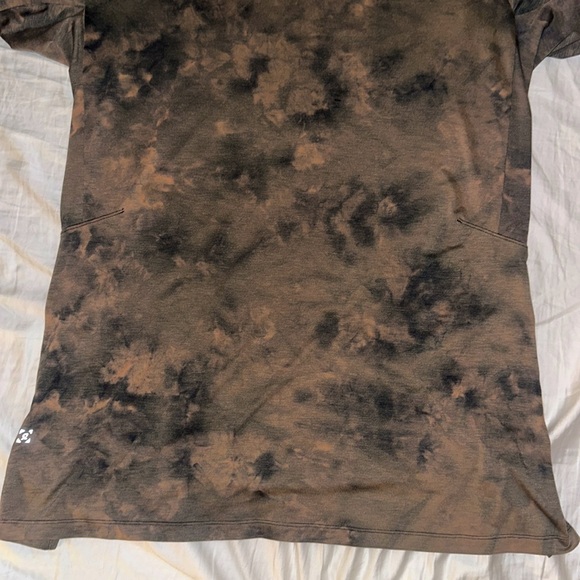 Lululemon Always Agile Shirt Diamond Dye Sedona Sunset Graphite Grey Size Large - Picture 10 of 16